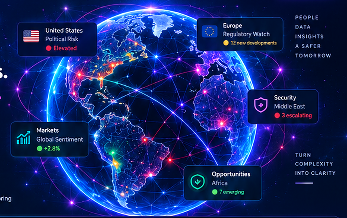 Connected global intelligence globe