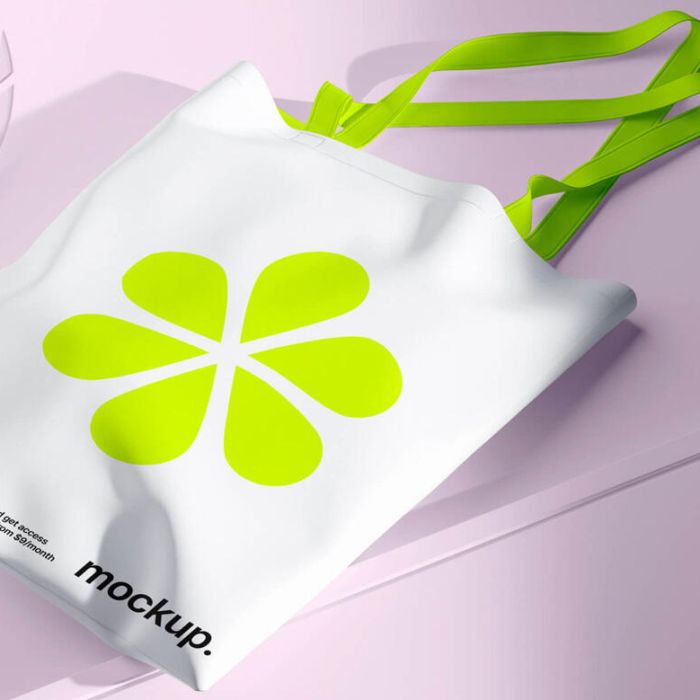 Branding photorealistic bag (Demo)